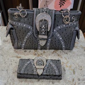 American Bling Purse w/wallet
